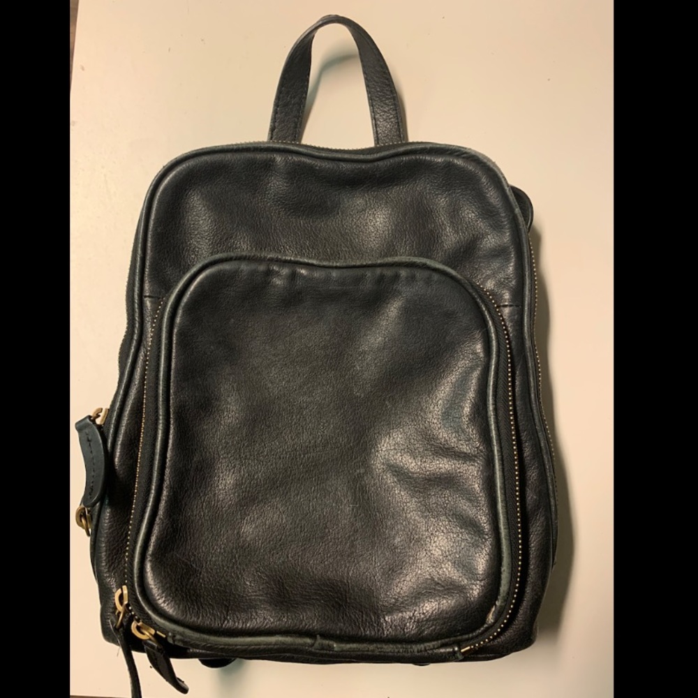 Margot Genuine Leather Mini Backpack
